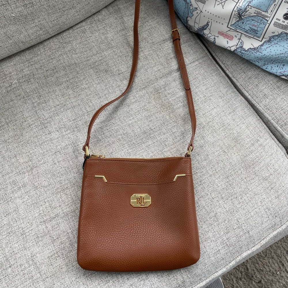 Brown Ralph Lauren Crossbody Bag